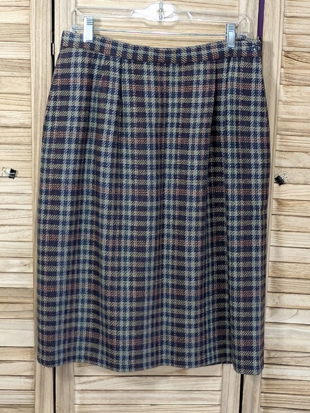 Peabody Wool Skirt VINTAGE Lined Size 13/14